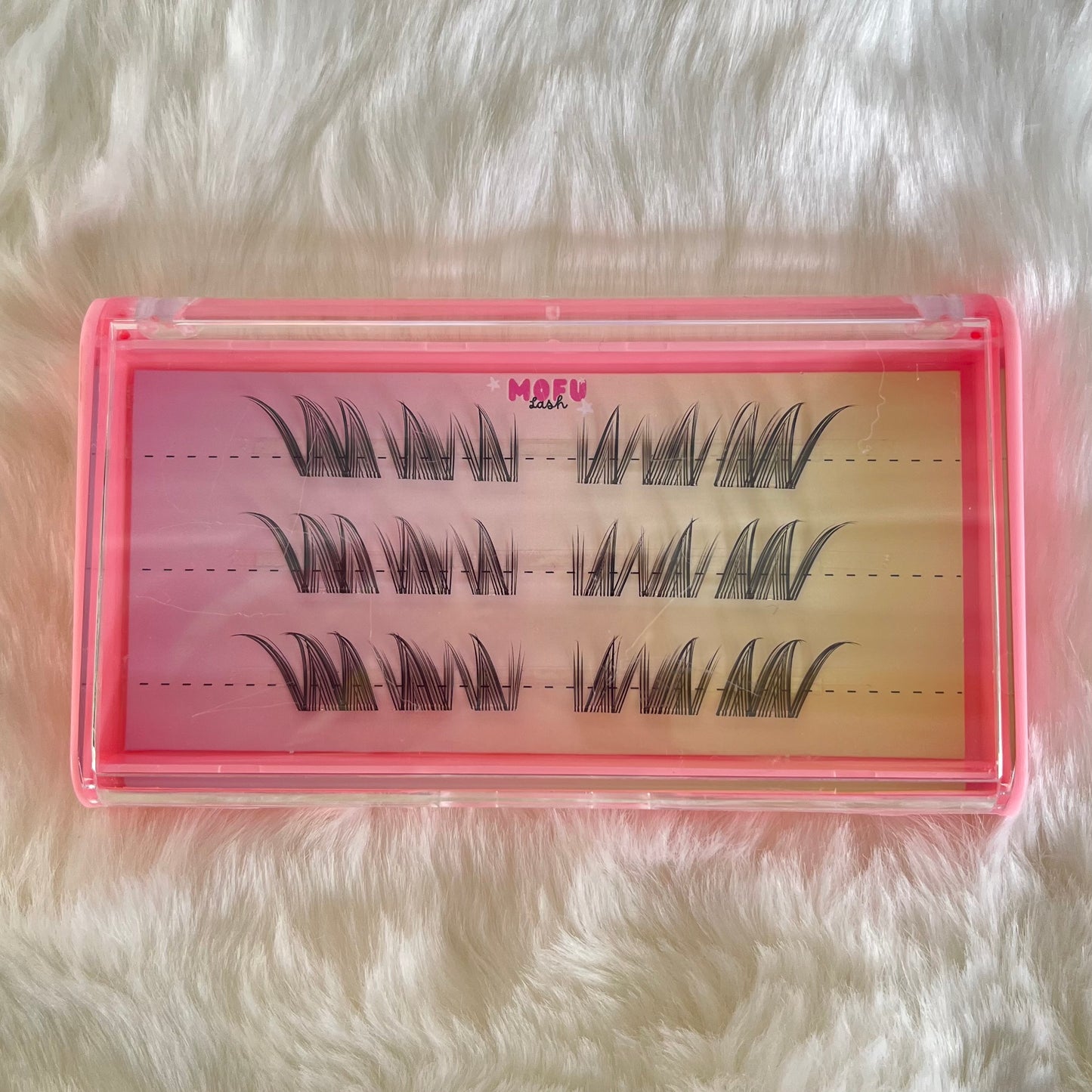 Press On Cluster EyeLash - Wispy Fox