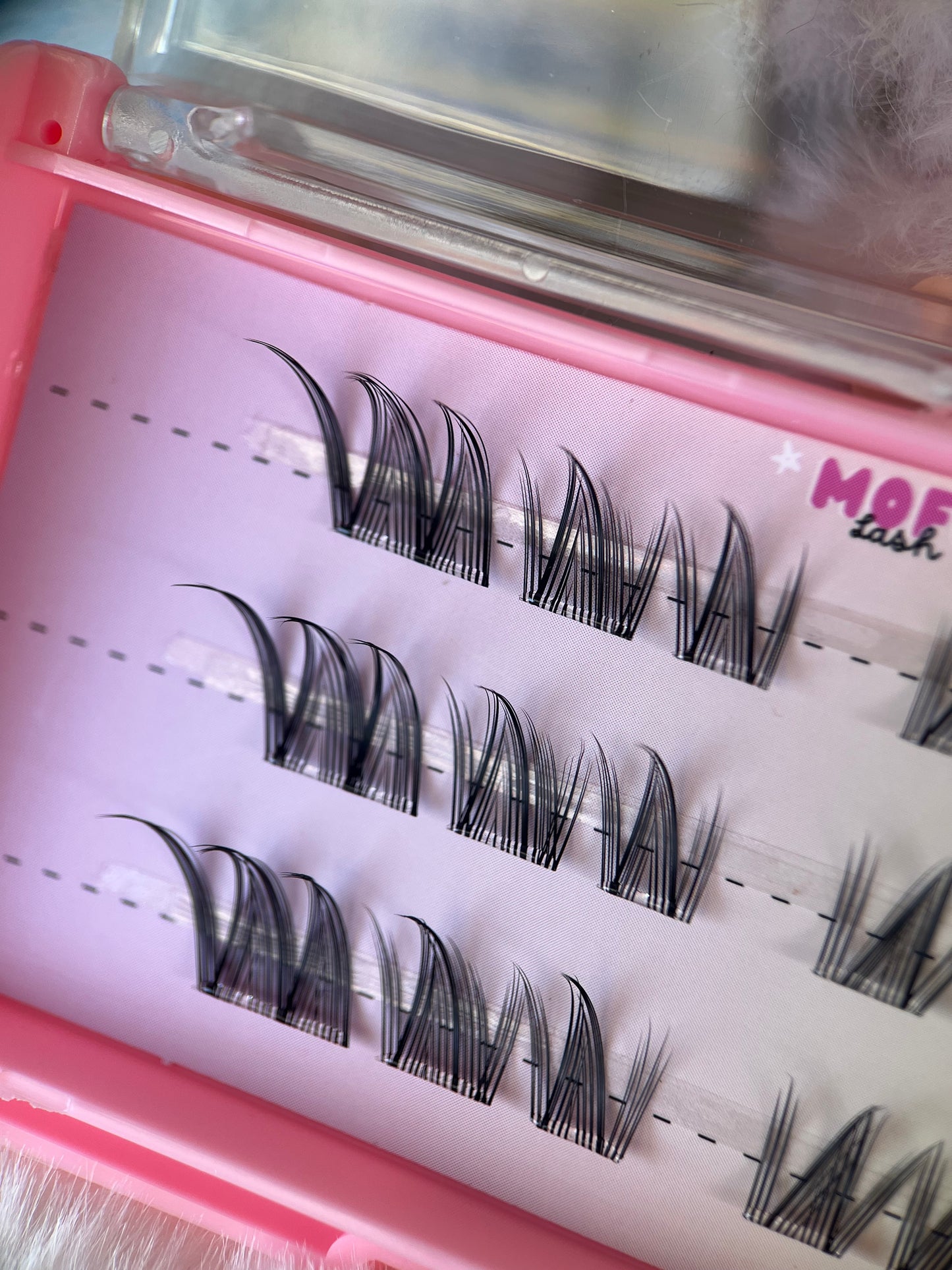 Press On Cluster EyeLash - Wispy Fox