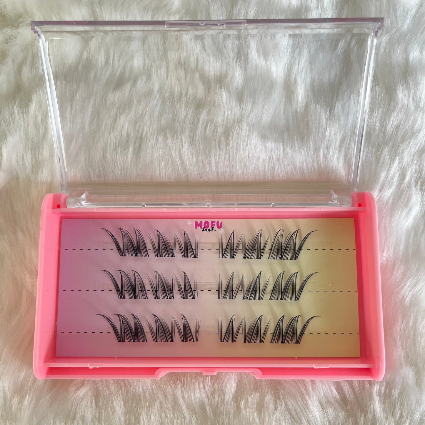 Press On Cluster EyeLash - Wispy Fox